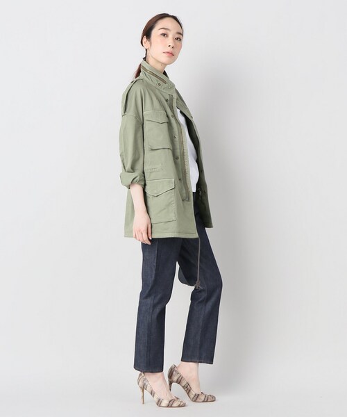 Spick & Span(スピックアンドスパン)の「THE EIGHTYS HighriseTapered(パンツ・ネイビー/8/在庫なし/XS/残り1点/S/取り寄せ/M/L)」の3枚目の写真