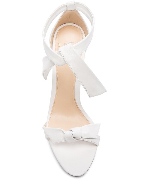 Alexandre Birman（アレクサンドレバーマン）の「Alexandre Birman Clarita Heels（サンダル・レディース・White Leather・35/40）」の2枚目の写真