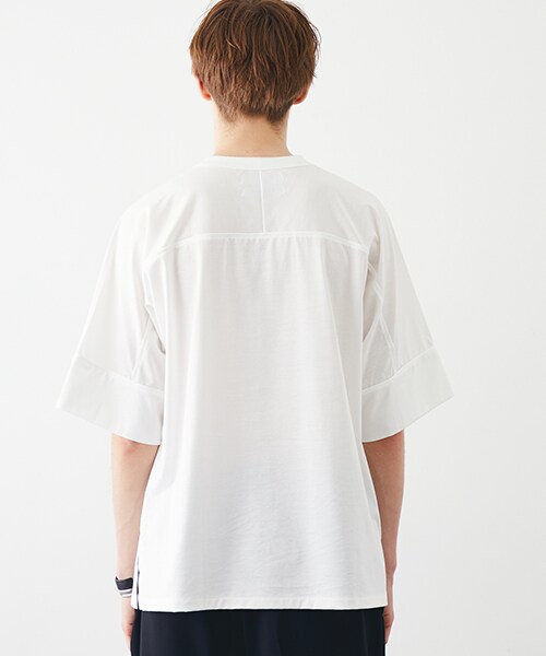 KIIT（キート）の「【6/17入荷予定】VネックパインピングTEE（その他・メンズ・BLK/WHT・1/2）」の7枚目の写真