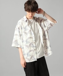 HARE | ボタニカルBIGシャツ(トップス)