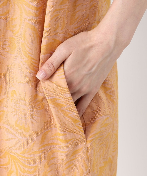 IENA イエナ JULIE COGAM pour ドット ワンピース ベージュ Amazon.co.jp: JULIE COGAM pour IENA ボーダーロングワンピース