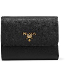 PRADA | Prada - Textured-leather Wallet - Black(財布)