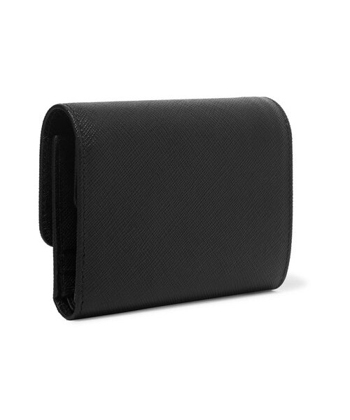 PRADA（プラダ）の「Prada - Textured-leather Wallet - Black（財布・レディース・Black・one size）」の3枚目の写真