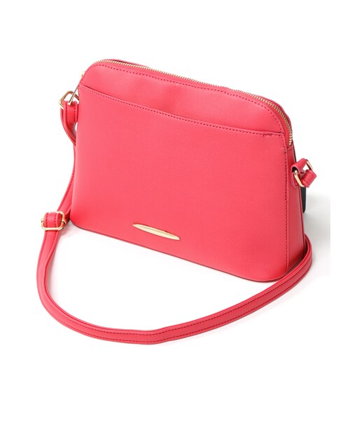 GRL（グレイル）の「ゴールドポイントショルダーバッグ（ショルダーバッグ・レディース・ブラック/アイボリー/ボルドー/レッド/イエロー/ピンク/グリーン/ネイビー/ベージュ/キャメル・F）」の8枚目の写真