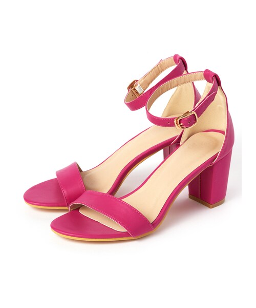 GRL（グレイル）の「アンクルストラップサンダル（サンダル・レディース・ホワイト/ブラック/レッド/イエロー/ピンク/グリーン/ベージュ/キャメル/シルバー/ブラウン・24.5）」の8枚目の写真