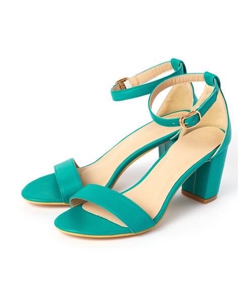 GRL（グレイル）の「アンクルストラップサンダル（サンダル・レディース・ホワイト/ブラック/レッド/イエロー/ピンク/グリーン/ベージュ/キャメル/シルバー/ブラウン・24.5）」の6枚目の写真