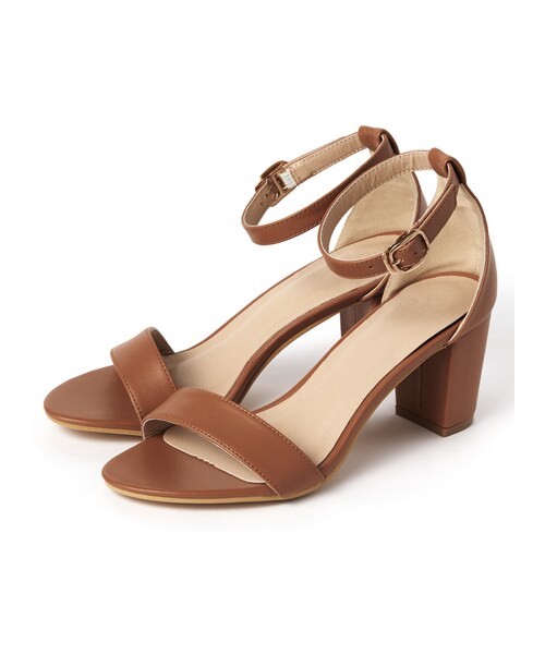 GRL（グレイル）の「アンクルストラップサンダル（サンダル・レディース・ホワイト/ブラック/レッド/イエロー/ピンク/グリーン/ベージュ/キャメル/シルバー/ブラウン・24.5）」の4枚目の写真