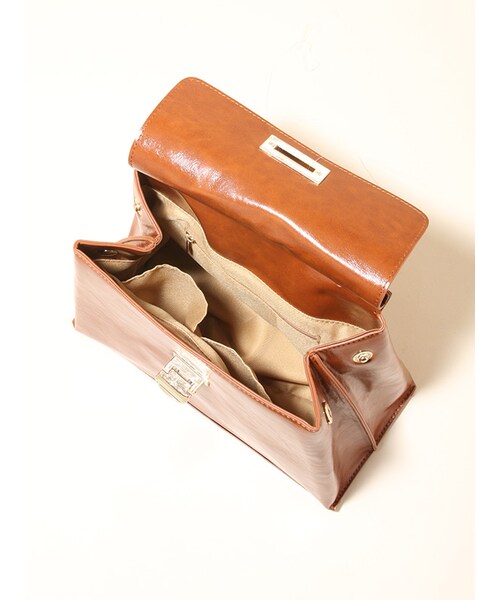 31 Sons de mode（トランテアン　ソン　ドゥ　モード）の「★6/19(月)13時までポイント5倍★ワンハンドルバッグ（バッグ・レディース・ピンク/キャメル/ネイビー・フリー）」の17枚目の写真