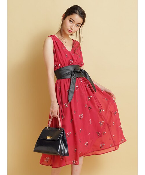 31 Sons de mode（トランテアン　ソン　ドゥ　モード）の「★6/19(月)13時までポイント5倍★ワンハンドルバッグ（バッグ・レディース・ピンク/キャメル/ネイビー・フリー）」の8枚目の写真