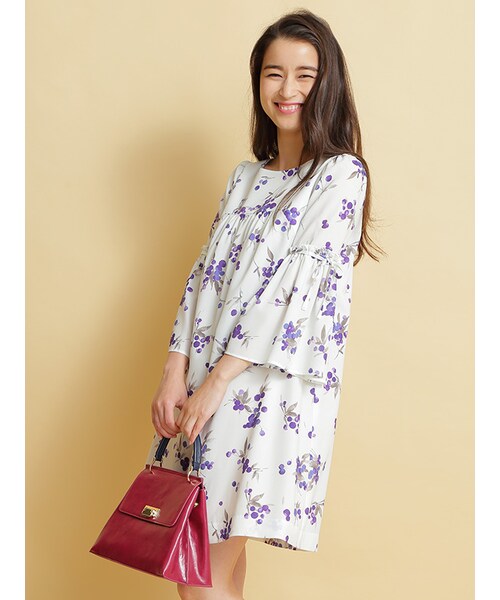 31 Sons de mode（トランテアン　ソン　ドゥ　モード）の「★6/19(月)13時までポイント5倍★ワンハンドルバッグ（バッグ・レディース・ピンク/キャメル/ネイビー・フリー）」の5枚目の写真