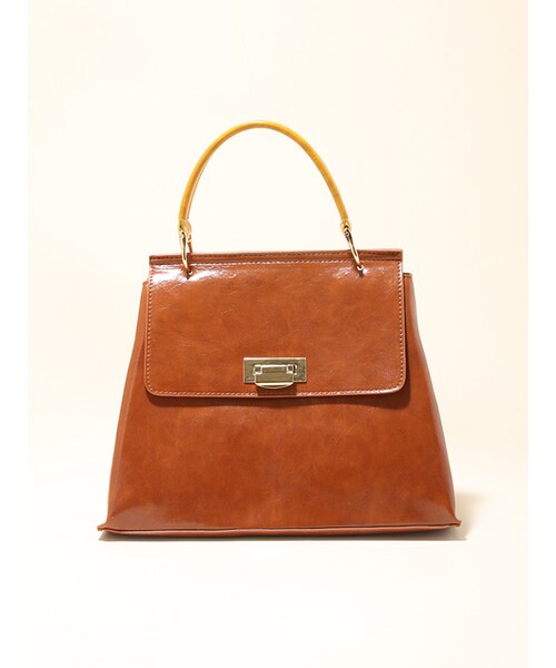 31 Sons de mode（トランテアン　ソン　ドゥ　モード）の「★6/19(月)13時までポイント5倍★ワンハンドルバッグ（バッグ・レディース・ピンク/キャメル/ネイビー・フリー）」の15枚目の写真