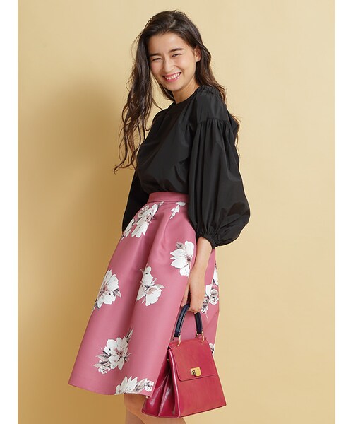 31 Sons de mode（トランテアン　ソン　ドゥ　モード）の「★6/19(月)13時までポイント5倍★ワンハンドルバッグ（バッグ・レディース・ピンク/キャメル/ネイビー・フリー）」の4枚目の写真