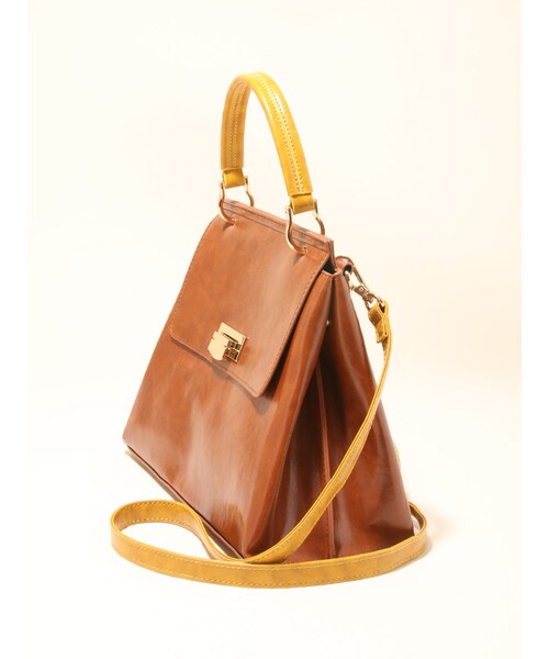 31 Sons de mode（トランテアン　ソン　ドゥ　モード）の「★6/19(月)13時までポイント5倍★ワンハンドルバッグ（バッグ・レディース・ピンク/キャメル/ネイビー・フリー）」の10枚目の写真