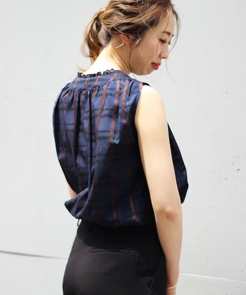 Spick & Span（スピックアンドスパン）の「チェック ギャザー