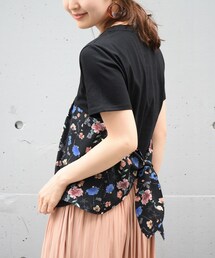 Spick & Span | プリントレイヤードT◆(トップス)