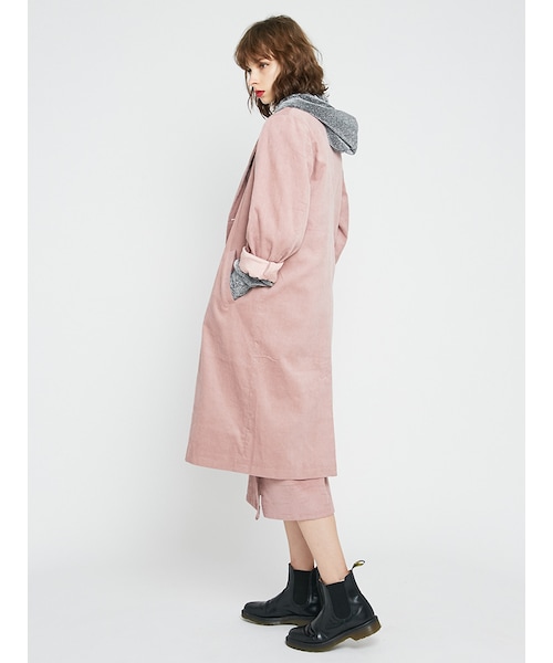 jouetie（ジュエティ）の「コーデュロイジャケット コート（ジャケット/アウター・レディース・ピンク/イエロー/ブラウン）」の7枚目の写真