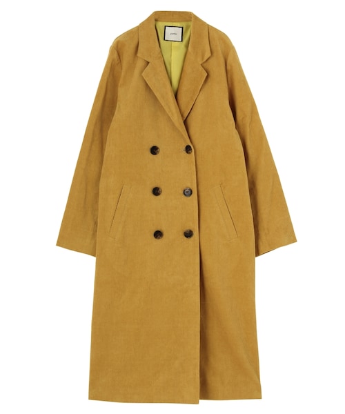 jouetie（ジュエティ）の「コーデュロイジャケット コート（ジャケット/アウター・レディース・ピンク/イエロー/ブラウン）」の2枚目の写真