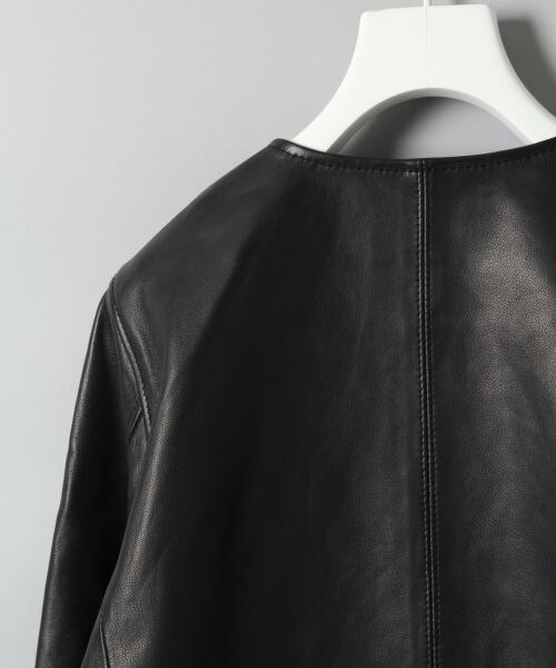 HARE（ハレ）の「レザーノーカラージャケット（）」 - WEAR