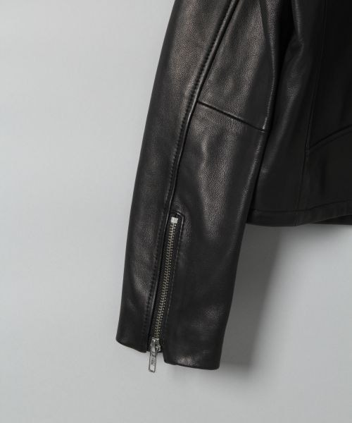 HARE（ハレ）の「レザーノーカラージャケット（）」 - WEAR