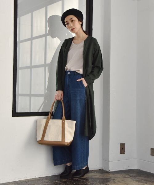 studio CLIP（スタディオクリップ）の「カラー厚地ベレー帽（帽子・グレー/ブラック/レッド/ベージュ/イエロー）」の8枚目の写真