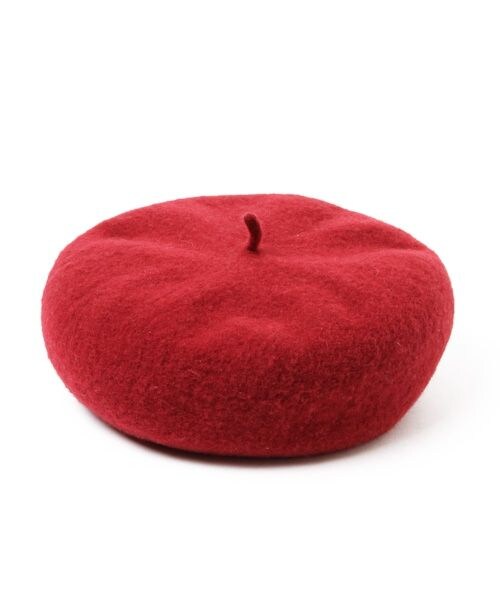 studio CLIP（スタディオクリップ）の「カラー厚地ベレー帽（帽子・グレー/ブラック/レッド/ベージュ/イエロー）」の11枚目の写真