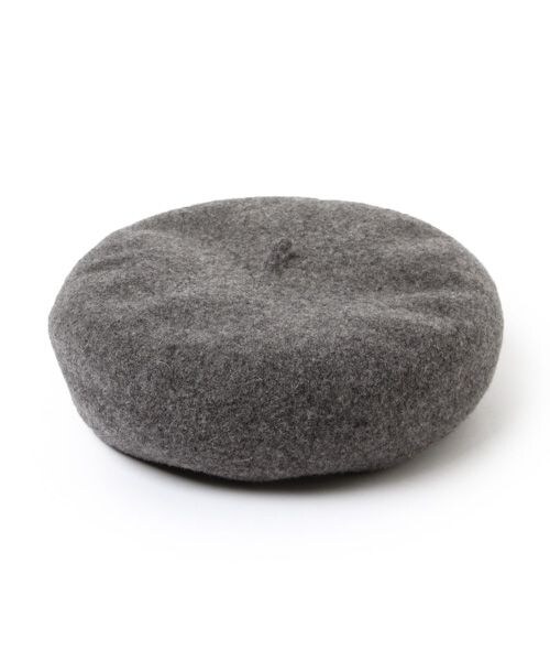 studio CLIP（スタディオクリップ）の「カラー厚地ベレー帽（帽子・グレー/ブラック/レッド/ベージュ/イエロー）」の13枚目の写真