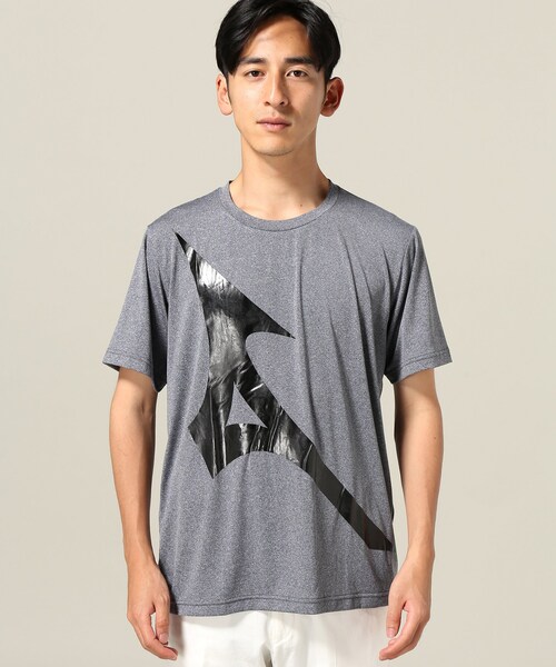 EDIFICE（エディフィス）の「MIZUNO / ミズノ QUICKDRY LOGO Tシャツ（トップス・グレーA/S/残り1点/M/L）」の5枚目の写真