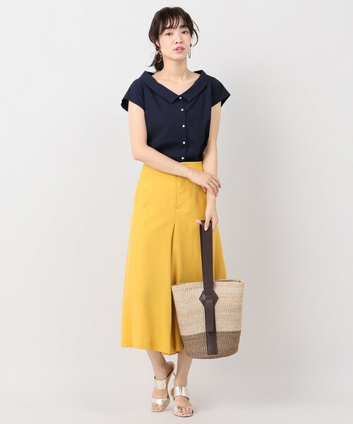 IENA（イエナ）の「《追加》デザインカラーCOシャツブラウス