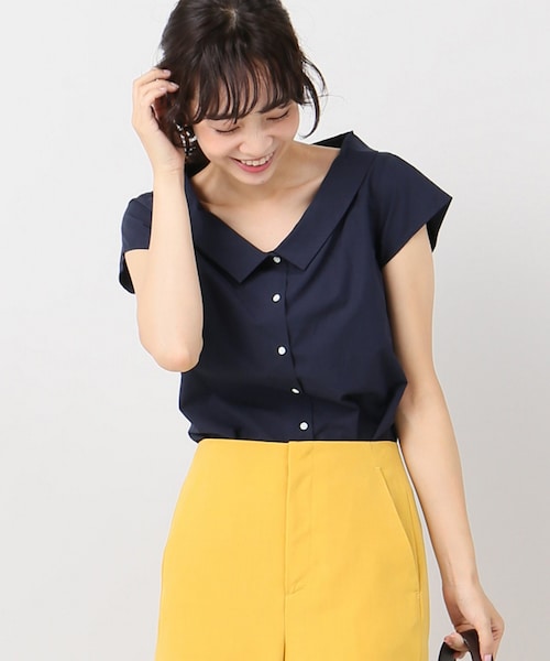 IENA - IENA デザインカラーシャツ IENA（イエナ）の「《追加》デザインカラーCOシャツブラウス