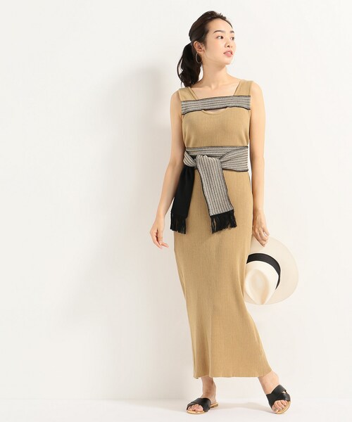SLOBE IENA（スローブイエナ）の「TAN ティンバー ワンピース（）」 - WEAR