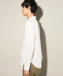 【未使用/定価1.9万】フィンガーフォックスアンドシャツ *Thumb 60/-typewriter Shirts*XS綿紺ユニセックス(25-2308-18)【82H32】 JOURNAL STANDARD（ジャーナルスタンダード）の「FINGER FOX AND