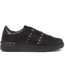 VALENTINO | Valentino Rockstud Untitled Leather Sneakers(スニーカー)