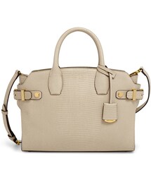 HENRI BENDEL | Carlyle Embossed Lizard Satchel(ショルダーバッグ)