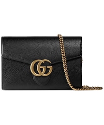 GUCCI | GG Marmont leather mini chain bag(クラッチバッグ)