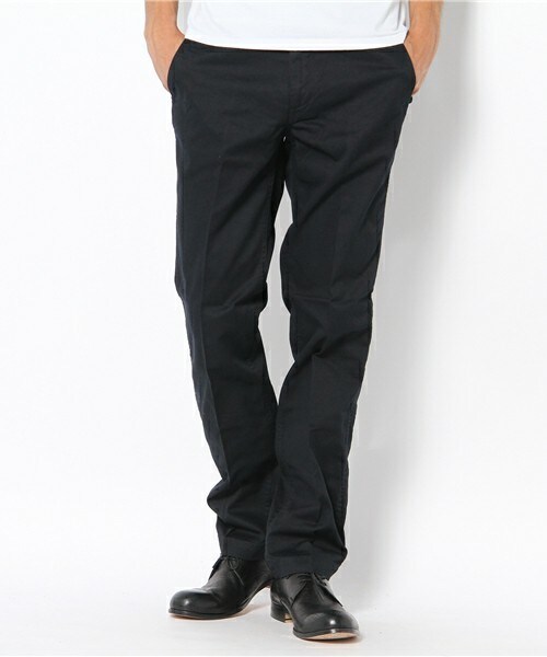 UNION STATION（ユニオンステーション）の「センタープリーツチノ（チノパンツ・メンズ・ブラウン系その他/ベージュ/ベージュ系その他/ネイビー/ブルー系その他/ボルドー・SMALL/MEDIUM/LARGE/LL）」の4枚目の写真