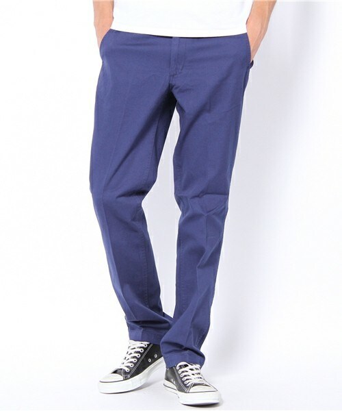 UNION STATION（ユニオンステーション）の「センタープリーツチノ（チノパンツ・メンズ・ブラウン系その他/ベージュ/ベージュ系その他/ネイビー/ブルー系その他/ボルドー・SMALL/MEDIUM/LARGE/LL）」の5枚目の写真