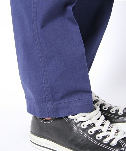 UNION STATION（ユニオンステーション）の「センタープリーツチノ（チノパンツ・メンズ・ブラウン系その他/ベージュ/ベージュ系その他/ネイビー/ブルー系その他/ボルドー・SMALL/MEDIUM/LARGE/LL）」の12枚目の写真