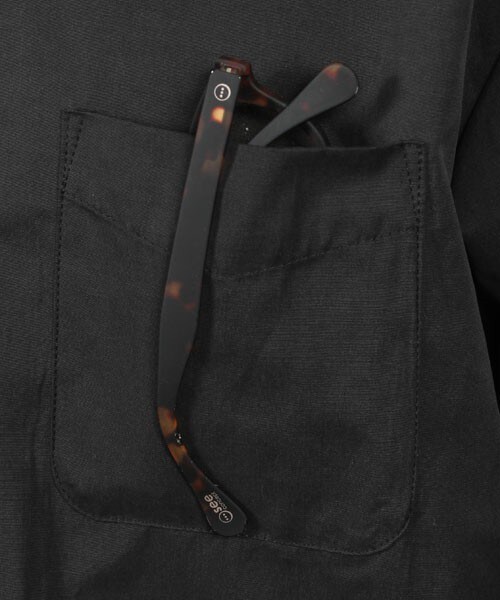 MIND BLOW（マインドブロウ）の「ブロードオープンカラーシャツ（開襟）（シャツ/ブラウス・メンズ・ホワイト/ブラック/ネイビー・S/M/L）」の12枚目の写真