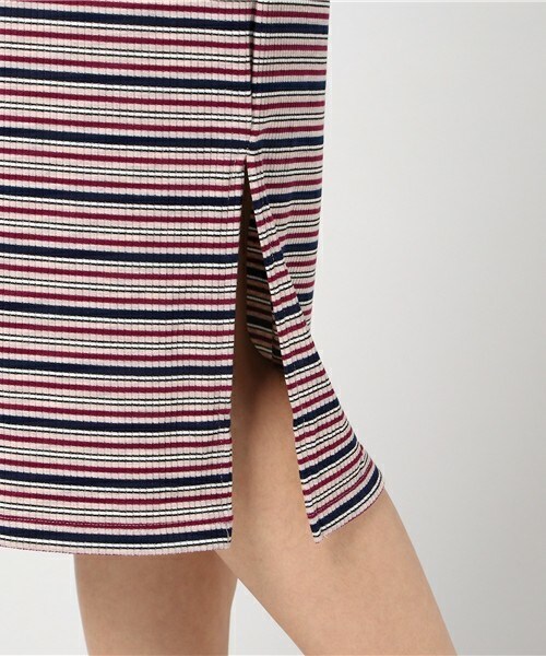 archives（アルシーヴ）の「ボーダーワンピース（ワンピース・レディース・グレー/ベージュ/ネイビー・MEDIUM）」の9枚目の写真