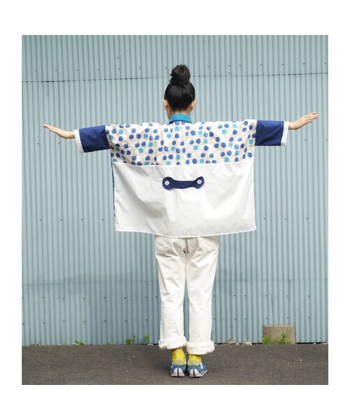 NIRAME.CO（ニラメッコ）の「風船しゃつ ～青達～（シャツ/ブラウス・レディース・その他）」の4枚目の写真