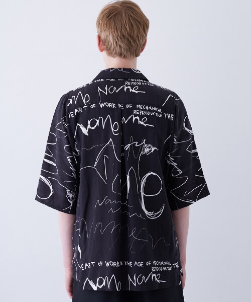 Name.（ネーム）の「総柄オープンカラービッグシャツ（）」 - WEAR