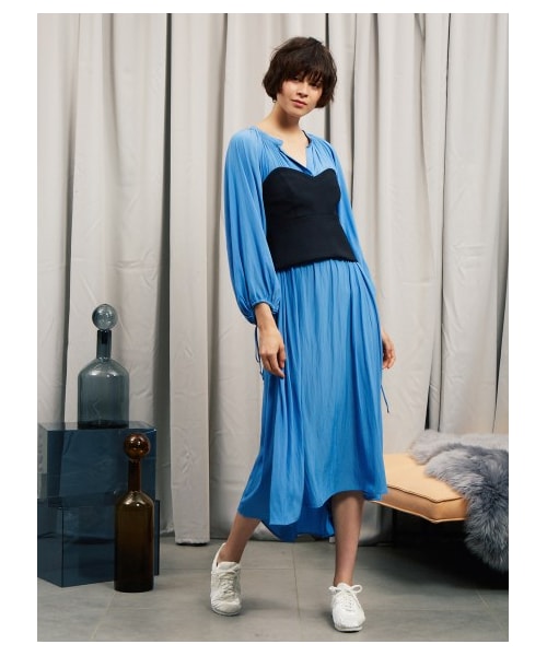 emmi ビスチェ エミ emmi タックビスチェ （BLK） -ファッション通販 FASHION