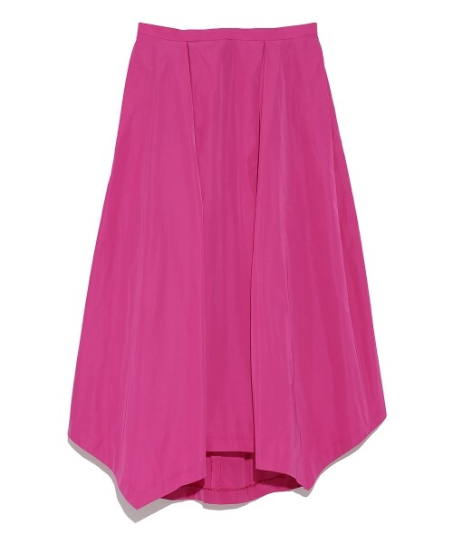 emmi(エミ)の「【emmi atelier】アシメスカート(膝丈スカート・レディース・BRW/BLK/PNK・0/1)」の3枚目の写真