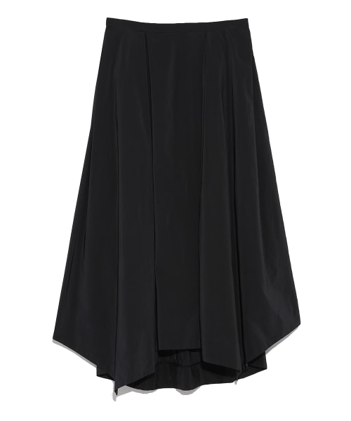 emmi(エミ)の「【emmi atelier】アシメスカート(膝丈スカート・レディース・BRW/BLK/PNK・0/1)」の2枚目の写真