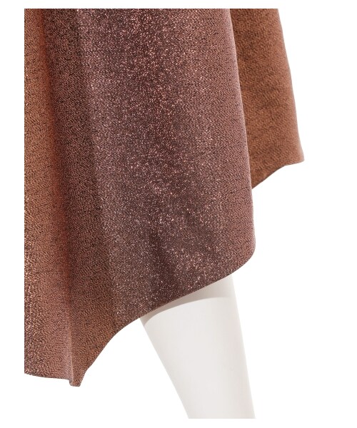 emmi(エミ)の「【emmi atelier】アシメスカート(膝丈スカート・レディース・BRW/BLK/PNK・0/1)」の10枚目の写真