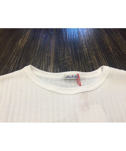 no brand（ノーブランド）の「"NEW"　LILOU&LILY　BROAD RIB TANK TOP（タンクトップ・レディース・その他）」の3枚目の写真