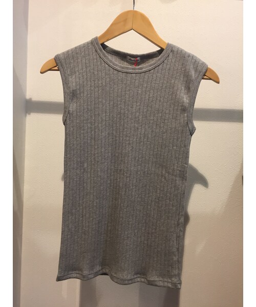 no brand（ノーブランド）の「"NEW"　LILOU&LILY　BROAD RIB TANK TOP（タンクトップ・レディース・その他）」の12枚目の写真