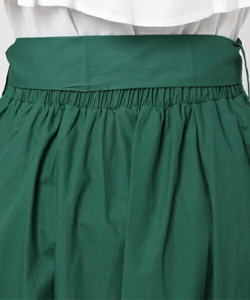 archives（アルシーヴ）の「リボンイレヘムスカート（スカート・レディース・ベージュ/グリーン系その他/ネイビー/ピンク系その他・MEDIUM）」の9枚目の写真