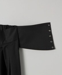 JEANASIS ハイウエスト編み上げロングスカート JEANASIS（ジーナシス）の「ハイウエストレースUPロングスカート