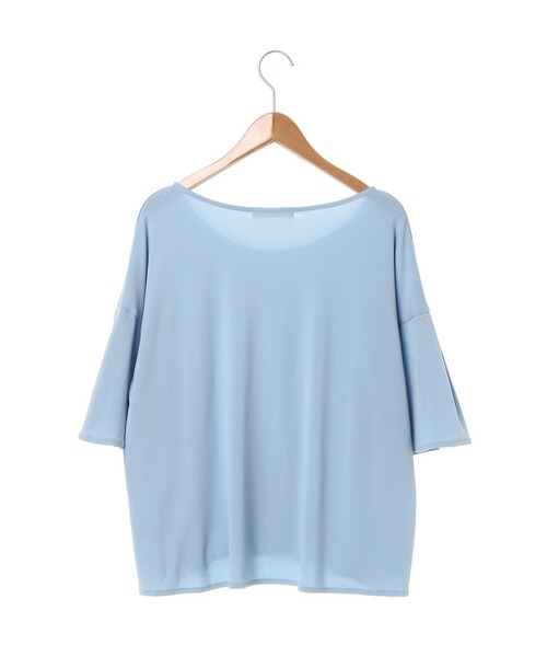 Green　Parks（グリーンパークス）の「【Special Price】・フロントタックフレアカットプルオーバー（トップス・オフホワイト/レッド/イエロー/グリーン/サックスブルー/ネイビー・F）」の3枚目の写真